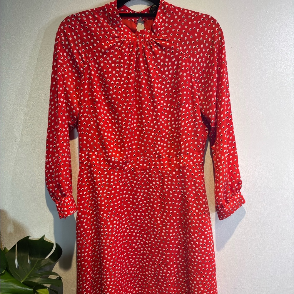 Red Banana Republic Patterned Women's Dress, 10P